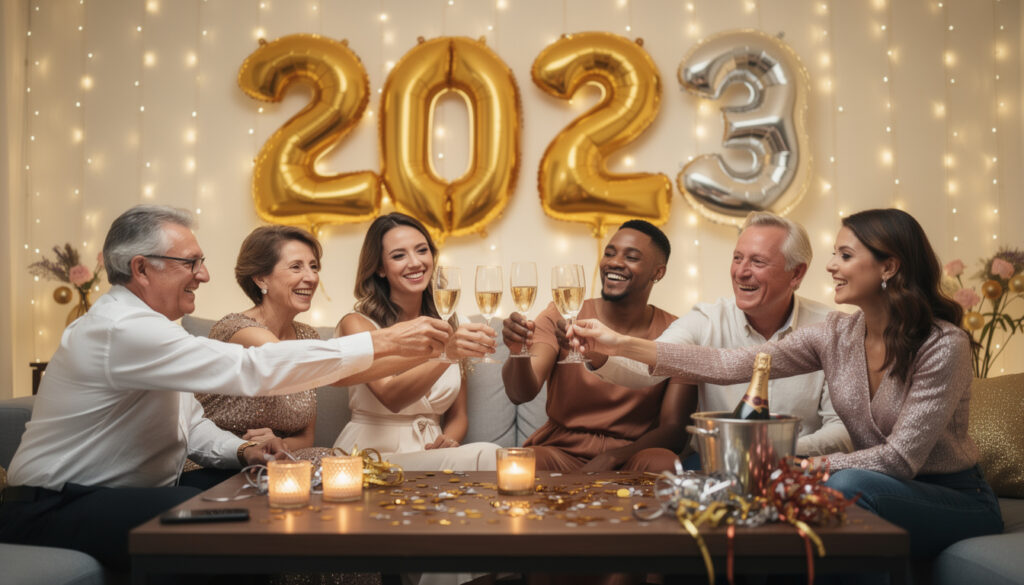 souhaitez une excellente année 2023 pleine de bonheur, santé et succès grâce à nos messages et idées pour bien commencer l'année.