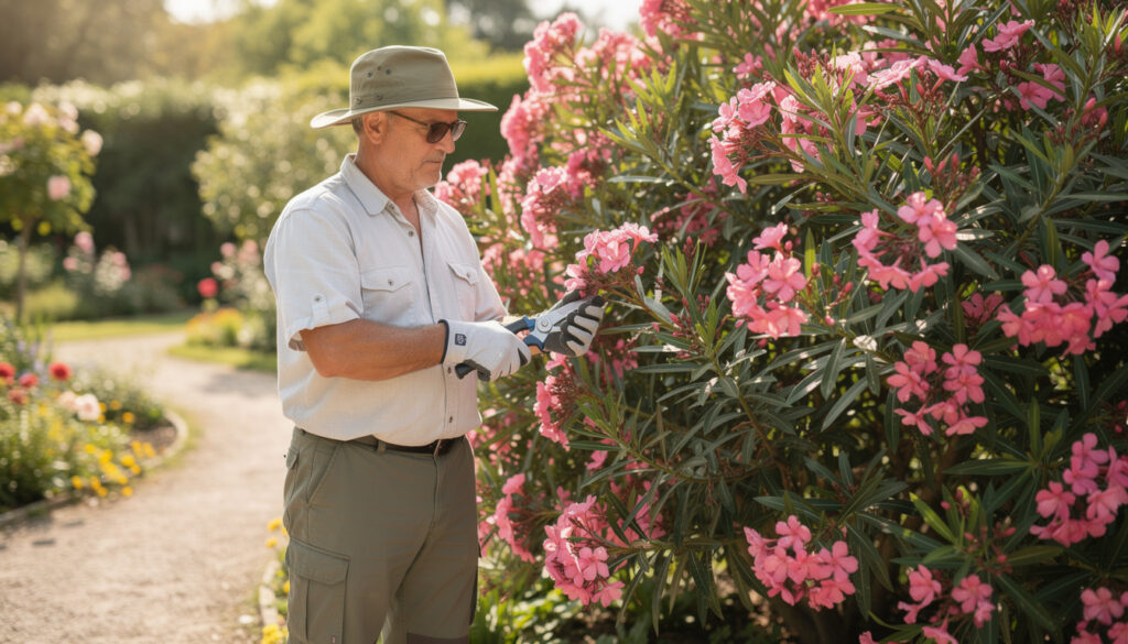découvrez le meilleur moment pour tailler vos lauriers-roses afin d'assurer une floraison abondante et une croissance saine.