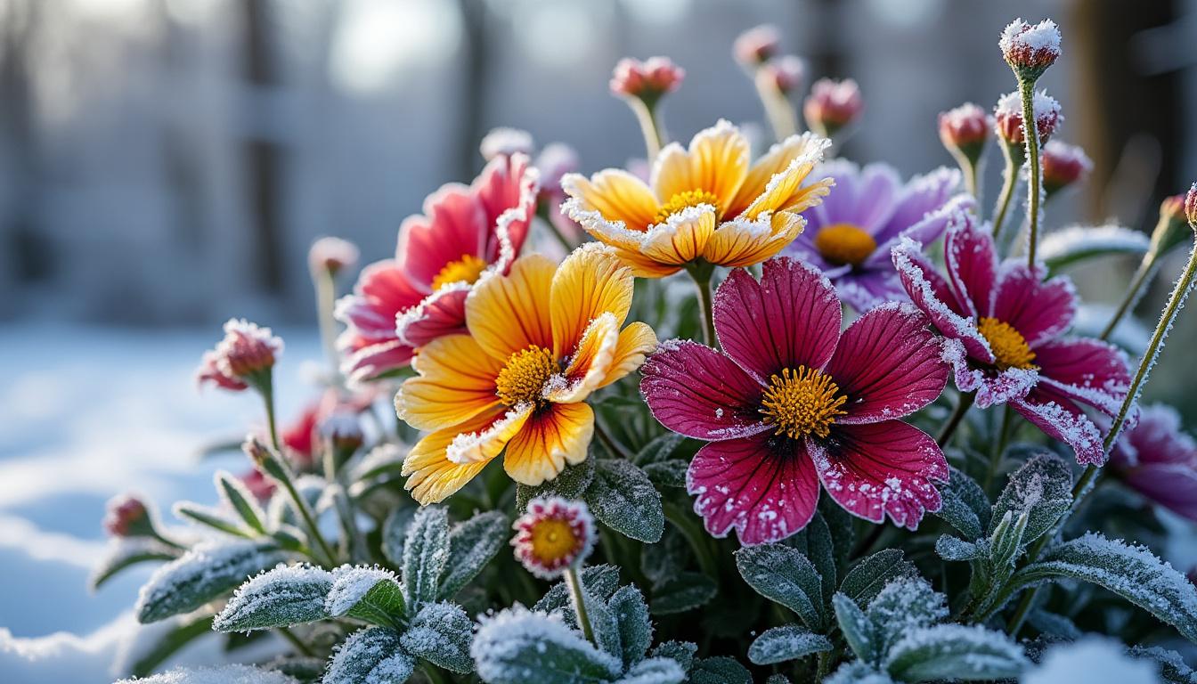 découvrez quelles fleurs résistantes au froid planter en février pour égayer votre jardin malgré les basses températures.