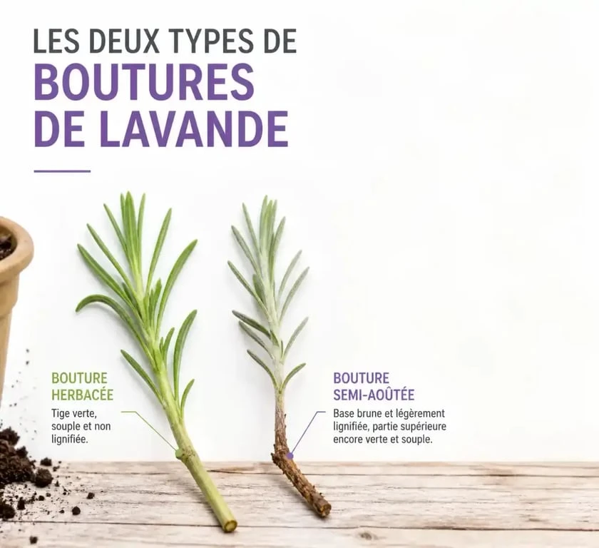Étapes et types de bouturage de la lavande pour réussir sa multiplication
