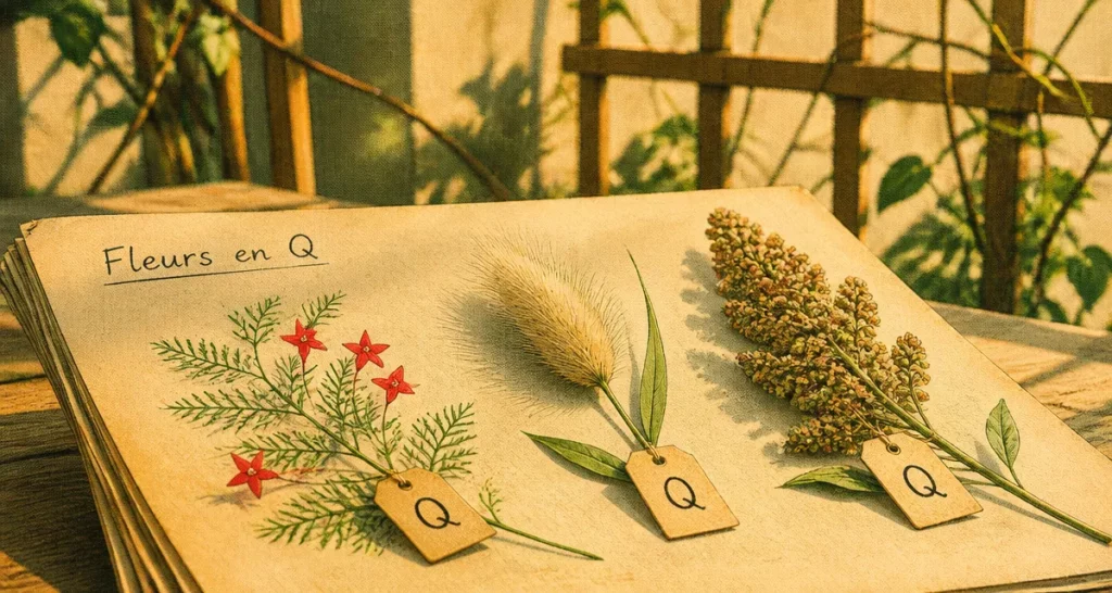 Fleur en Q : fleurs rares pour le Petit Bac