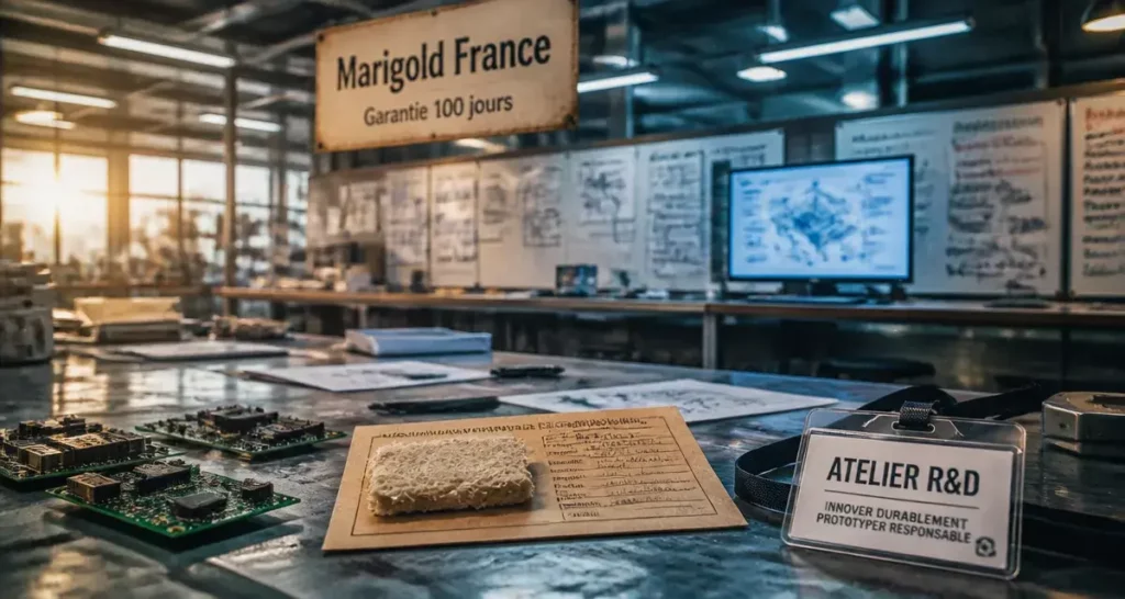 Marigold France en centre R&D : innovation et garantie 100 jours