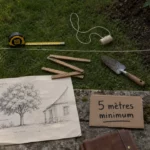 Paulownia distance maison : 5 m minimum, repère au jardin
