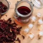 Fleurs d'hibiscus séchées pour infusion chaude ou bissap glacé