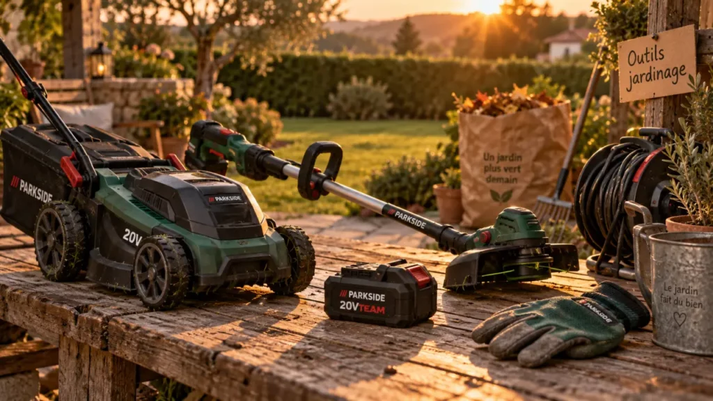 Lidl jardinage : outils sans fil, tondeuse et coupe-bordures